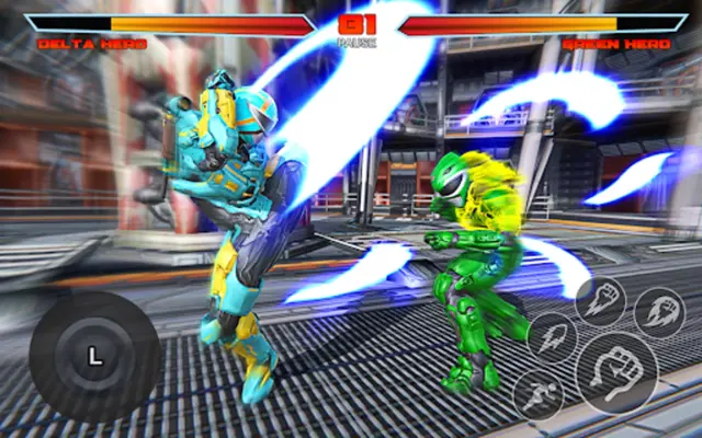 Hero Dino Robot Warrior Battle android App screenshot 3